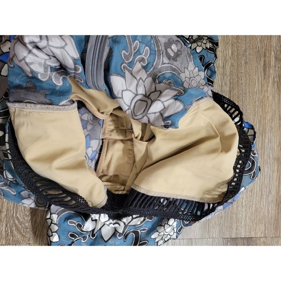 NEW -  For The Love Of Lemons XS Juliet Maxi Dress Silk Blend Jade Bodysuit - Picture 13 of 16